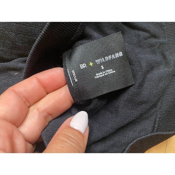 Bp + Wildfang ribbed tank bra size small BNWOT Logo crisscross straps - Picture 5 of 6